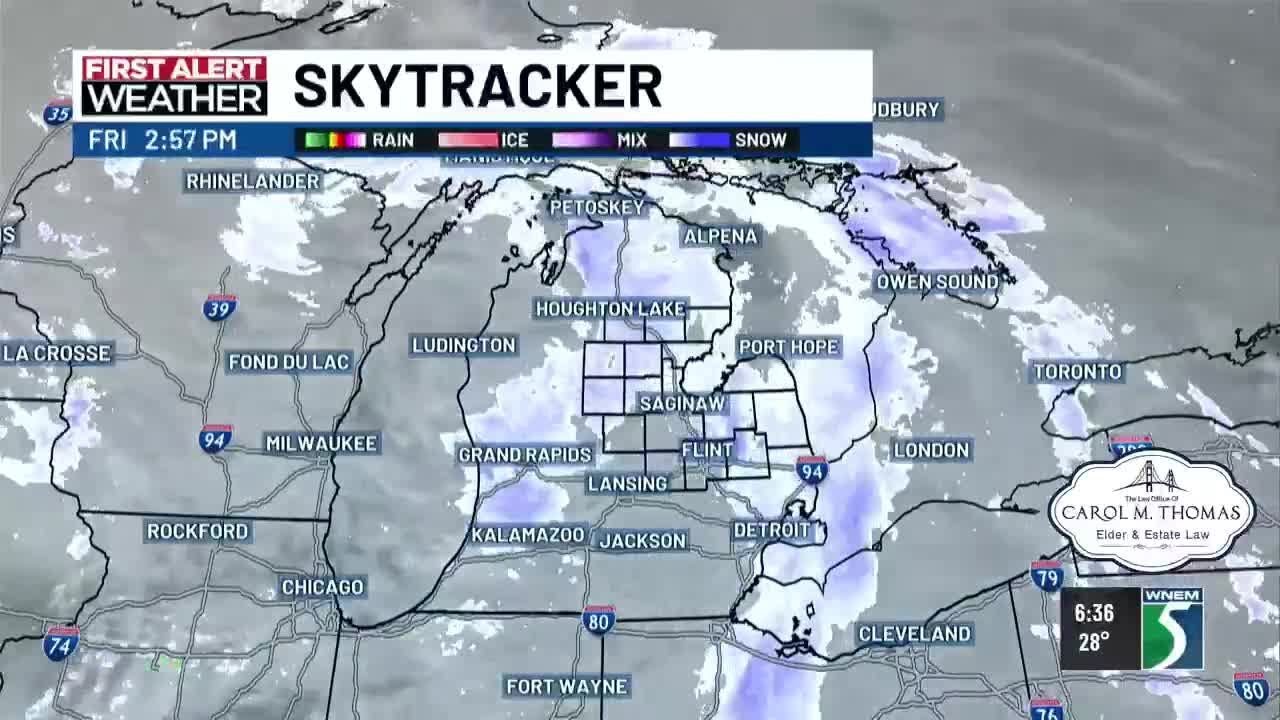 WNEM Evening Extra: Snow chances continue overnight