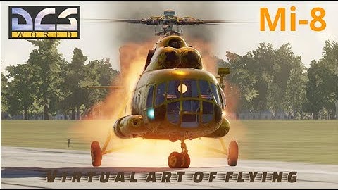 DCS World simulator: Helicopter Mi-8   -  Dramatic emergency landings. (no crashes)  #210