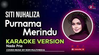 Purnama Merindu Nada Pria -Siti Nurhaliza | Karaoke Lirik