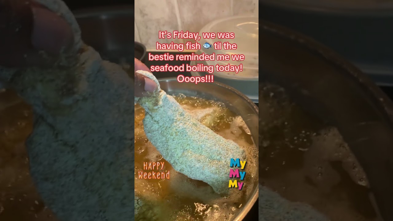 Fish Fry Friday!!! So I thought! 💭 