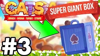 SUPER GIANT BOX - GEMMING SPREE...!!!! | C.A.T.S | Crash Arena Turbo Stars Gameplay Part 3