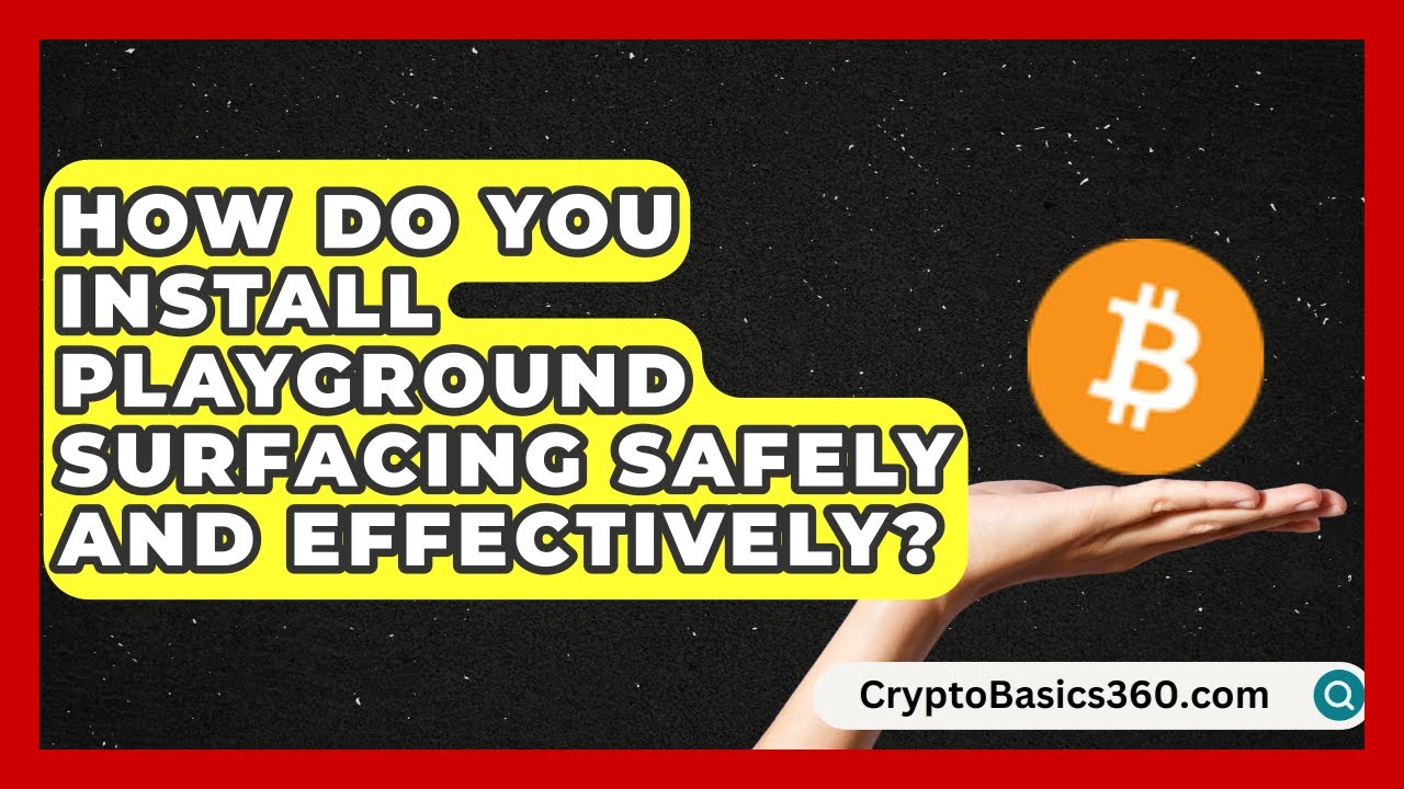 How Do You Install Playground Surfacing Safely and Effectively? | Outdoor Play Pros