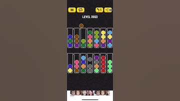 【Ball sort puzzle】  Level 3553