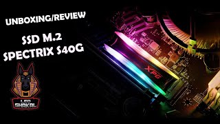 UNBOXING/REVIEW - SSD M.2 NVME| XPG ADATA SPECTRIX S40G 512GB