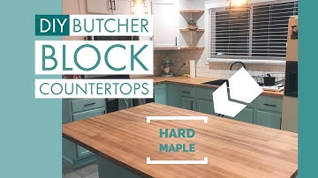 DIY Butcher Block Countertops!