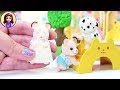 Opening heaps of sylvanian families calico critters baby stuff