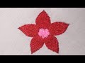 Kashmiri Vorat Selai/Hand Embroidery Kashmiri stitch for beginners/vorat selai/ভরাট সেলাই