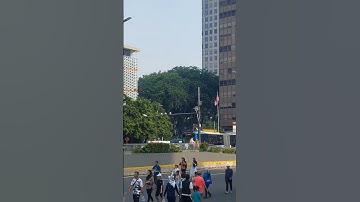 "Thamrin Street Alive: Tontonan Car Free Day di Jakarta"#healthylifestyle #citylife #jakarta