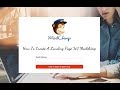 How to Make a BEAUTIFUL Landing Page in MailChimp | From Start To Finish