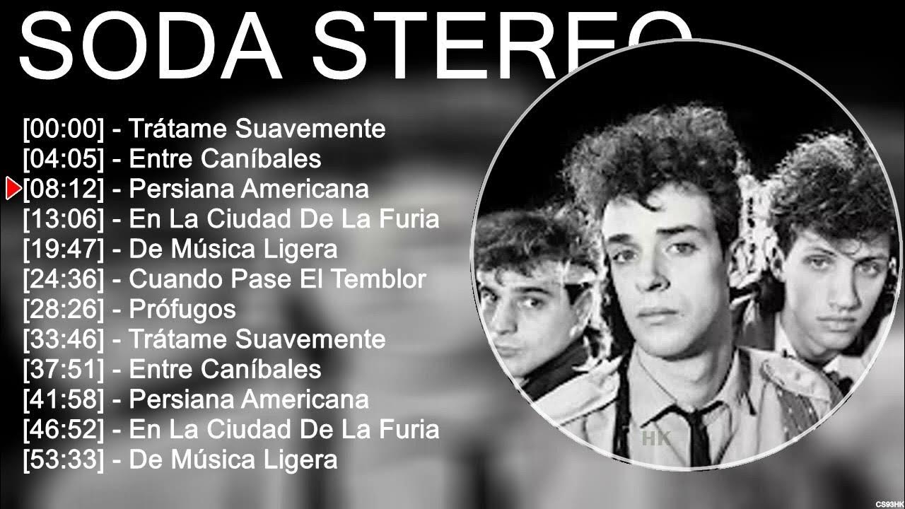 Soda Stereo Hit Songs Collection ▶️ Top 10 Playlist 2025 Soda Stereo Hit Songs Collection ▶️ Top 10 Playlist 2025