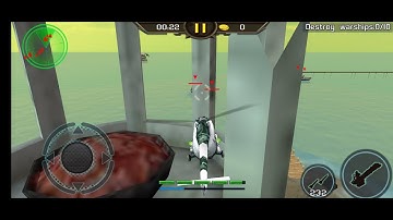 Gunships strike 3D gameplay ||level 6 sea lane|| game tips & tricks  ||review the app review zone||