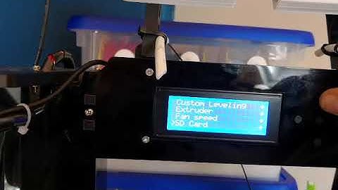 Anet a6 autoleveling