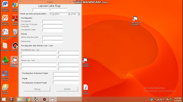Visual Basic 6.0 Tutorial Membuat Program Aplikasi Laporan Laba Rugi