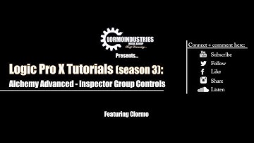 Alchemy Inspector Group Controls (Logic Pro Tutorial)