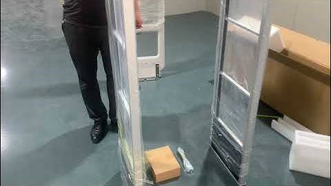 EAS RF Security  Gates Installation Teaching