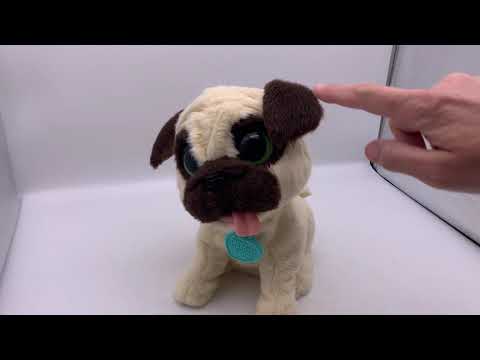 Fur Real Friends JJ My Jumping Pug Interactive Pet Plush Barking