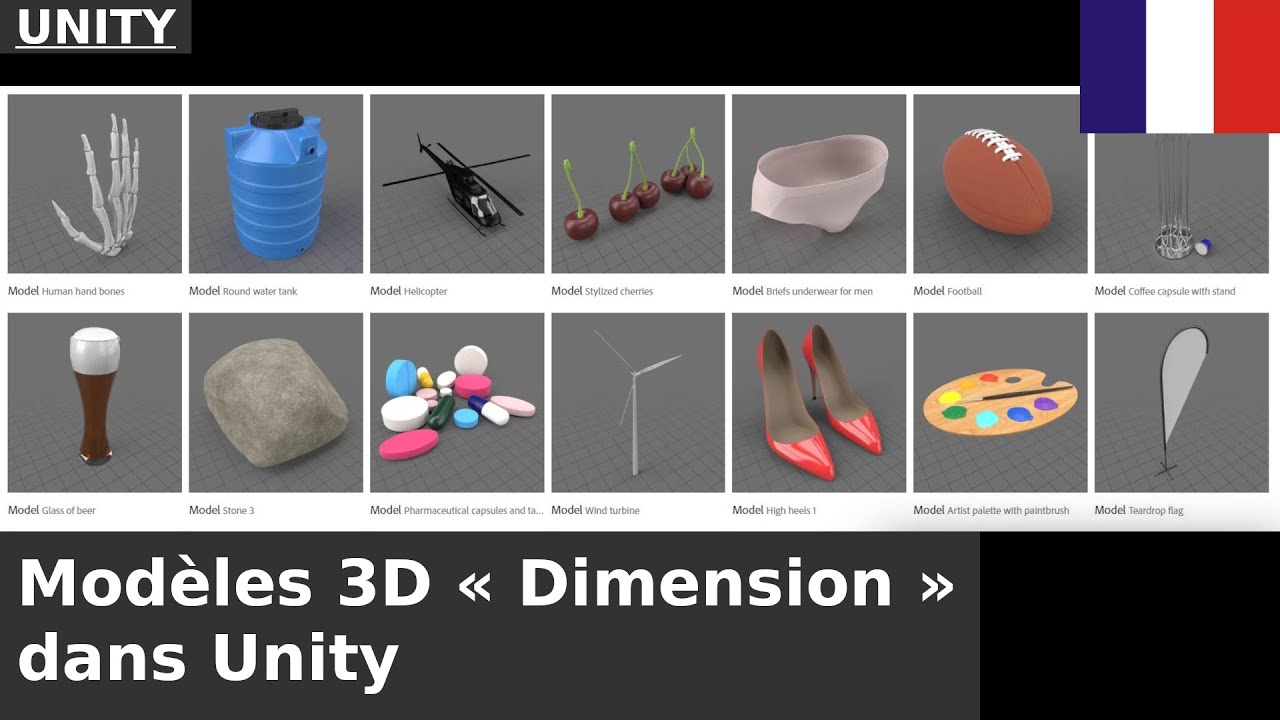 🇫🇷 Comment importer des modèles 3D Adobe Stock dans Unity | Tutoriel ...
