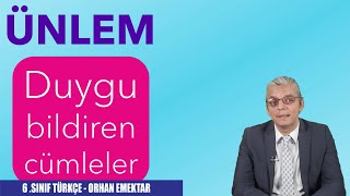 Ünlemler - 6Sinif Türkçe - Eği̇ti̇m Tokat Tv