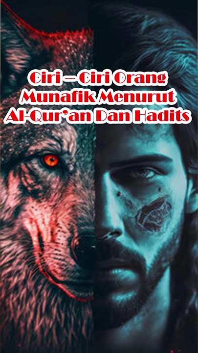 10 Ciri-ciri Orang Munafik Menurut Al-Qur'an Dan Hadits #edukasi #motivasi #tips #nasehat
