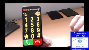 Synapptic demonstration for #VisuallyImpaired Smartphone users