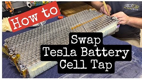How To - Change BMS cell taps on Tesla Batteries for your EV Conversion by Flash Drive Motors