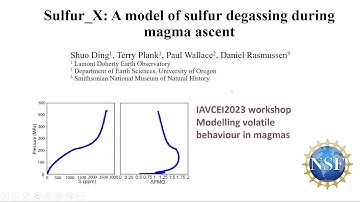 Modelling volatile behaviour in magmas IAVCEI workshop Part 2.2 - Introduction to Sulfur_X
