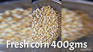 Corn pakora (like u get in Lonavla) || corn Bhajia ||  crispy corn fritters || by nazzus kitchen