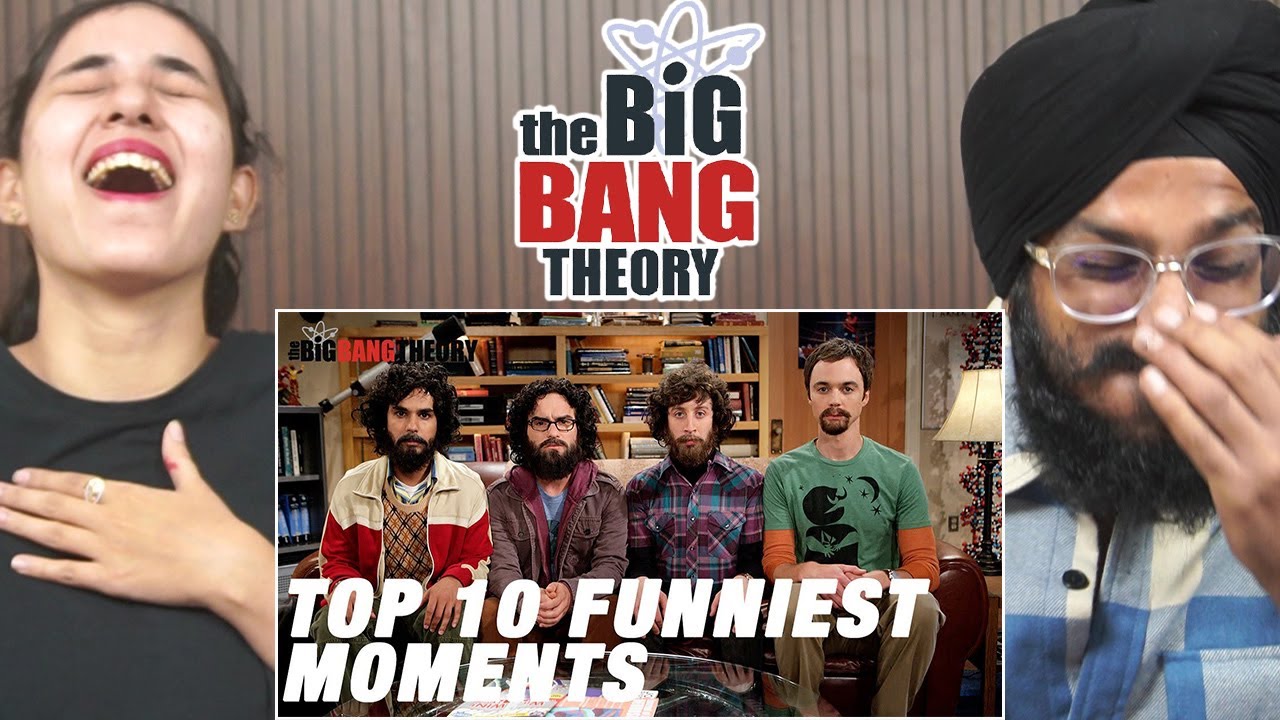 Indians React to Top 10 Funniest Moments from The Big Bang Theory - YouTube