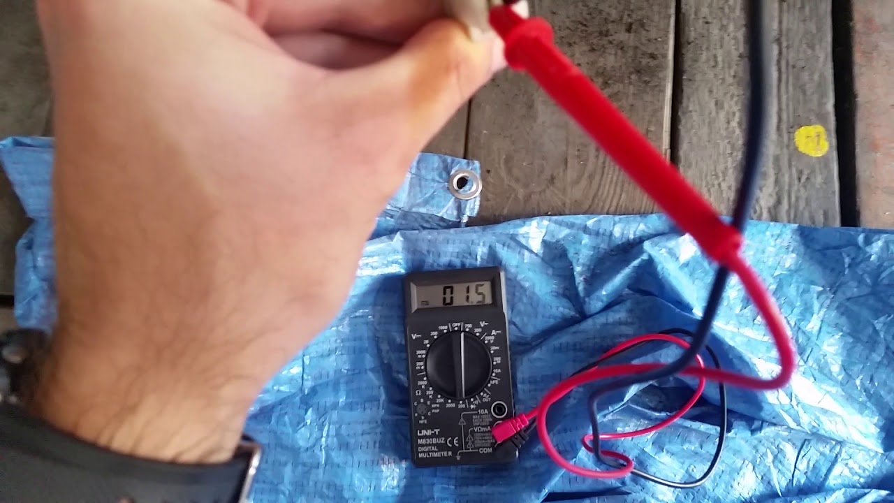 Stator pomiar oporu - YouTube