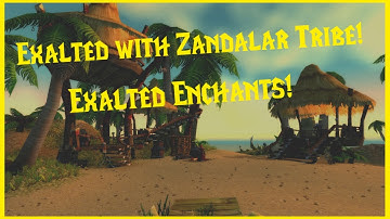 Classic WoW: Getting Exalted with Zandalar Tribe, and Exalted Enchants!
