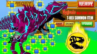 Unlock Tyrannosaurus Final Boss with Skin VAMP - Stick War Legacy Fight