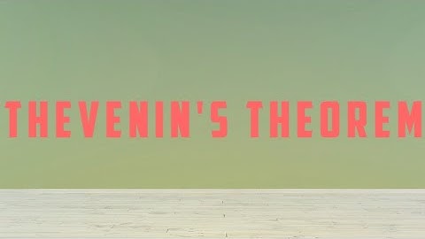 Thevenin