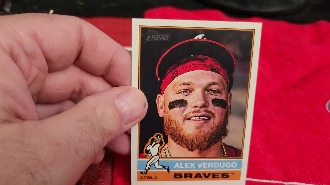 FOURTH AND FINAL RIP OF TOPPS HERITAGE HIGH NUMBER!!! (5 PACKS)