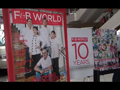 F&B World magazine celebrates 10th anniversary