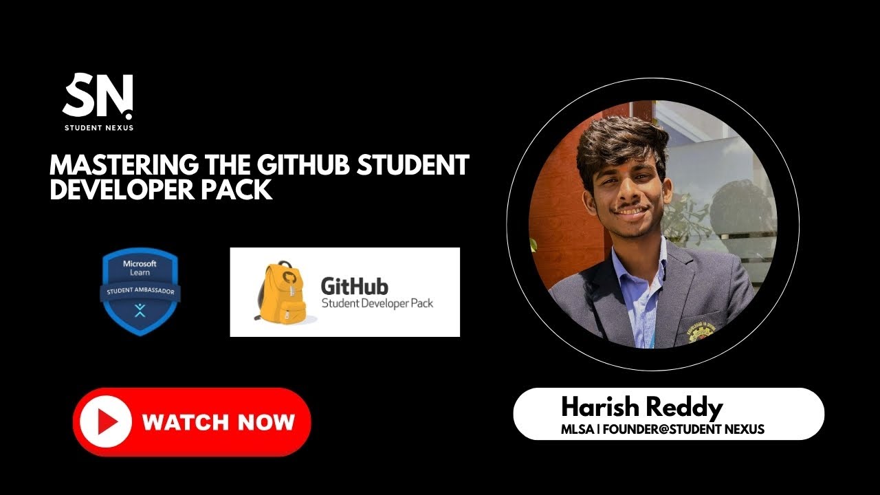 Mastering the GitHub Student Developer Pack - YouTube