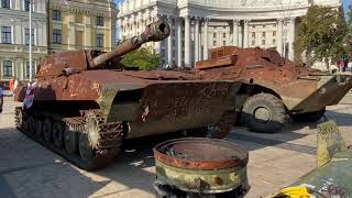 Київ🇺🇦 Знищена російська військова техніка/ Герої Азовсталі