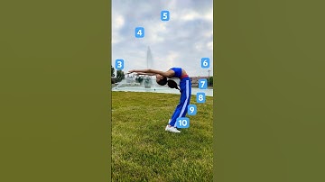 How far can you go? Viral Backbend Challenge by@annamcnulty #tiktok #viral #shortsfeed