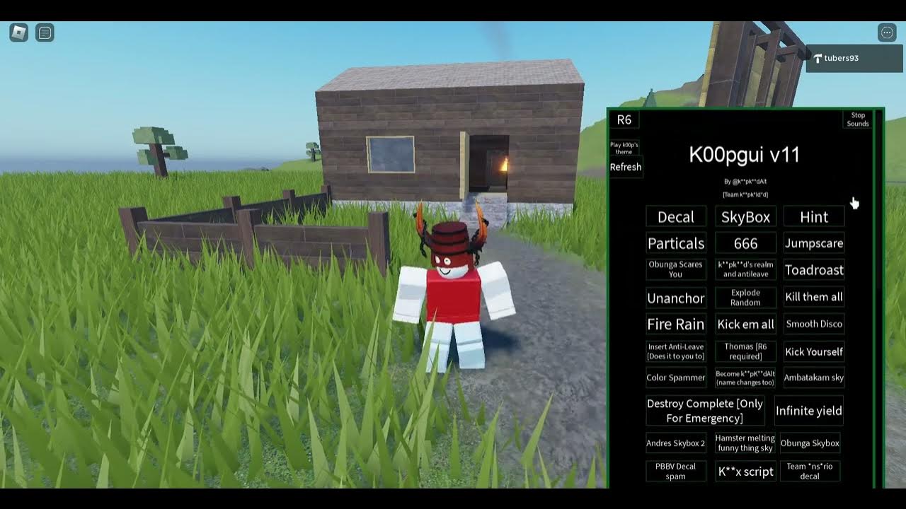 K00pkidd showcase script roblox youtube