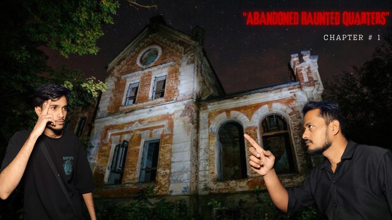 Abandoned Haunted Quarters🫣in Hindi part.1