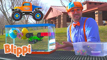 Sink or Float Challenge! Part 2 | Blippi | Cool Science Experiments For Kids | Funny Videos