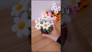 Tutorial bunga Mini Daisy dari kawat bulu 🌼 #fypyoutube #diy #pipecleanerart #craft #handmade