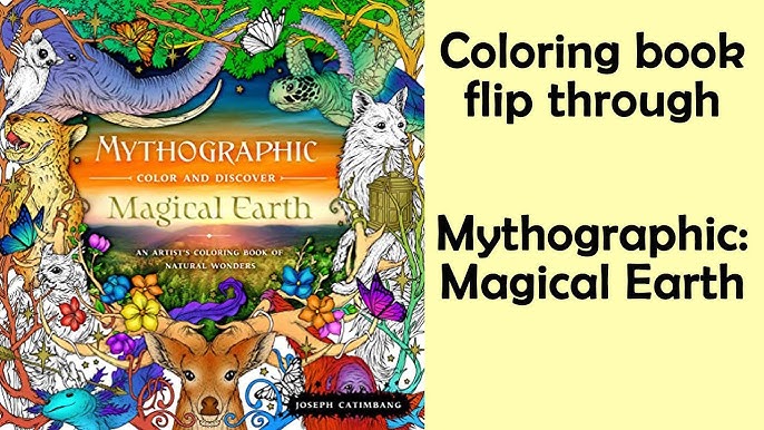 Mythographic Color and Discover: Odyssey #Coloring book flip