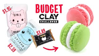 Extreme Budget Clay Challenge! Reviewing CHEAPEST Clays I found on Aliexpress видео