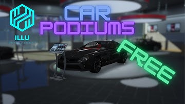 Car Podiums Script | FIVEM ESX FREE