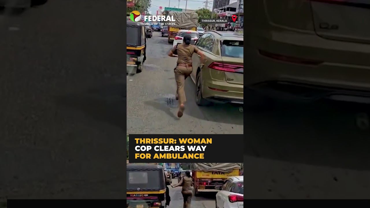 Thrissur policewoman’s quick action saves life