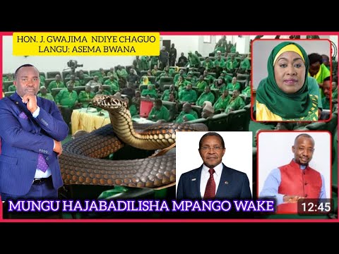 UNABII BWANA ASEMA HIVI TANZANIA SIJABADILISHA NILICHOKISEMA