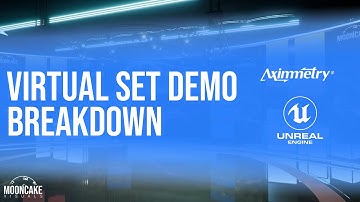 📚Aximmetry & Unreal Engine virtual production Workflow - Virtual set conference - Aximmetry Version