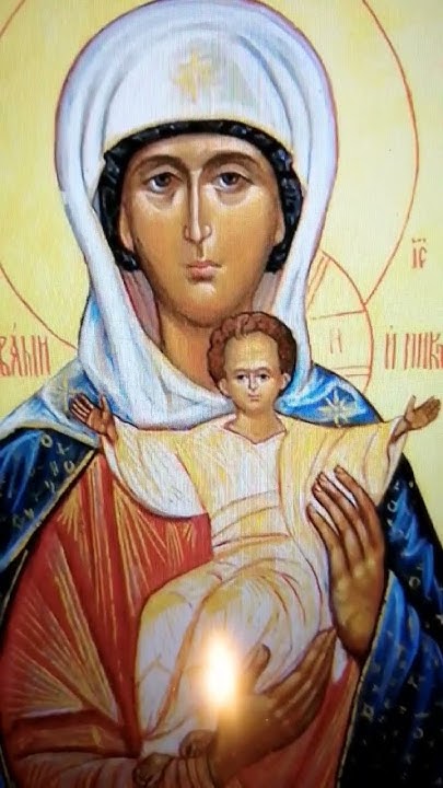 Икона Пресвятой Богородицы "Аз Есмь С Вами И Никтоже На Вы", Храм ...