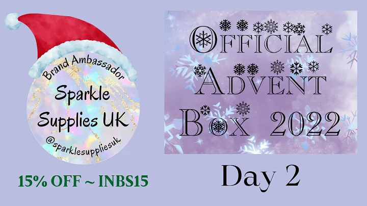 @Sparkle Supplies UK OFFICIAL ADVENT BOX 2022 | DA...