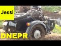 Russian Motorcycle Deep Mud - Fahrzeug im Schlamm